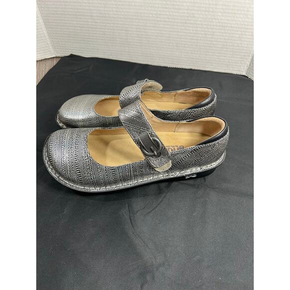 Allegria Paloma Silver Size 9 EU 39 New - Picture 6 of 9